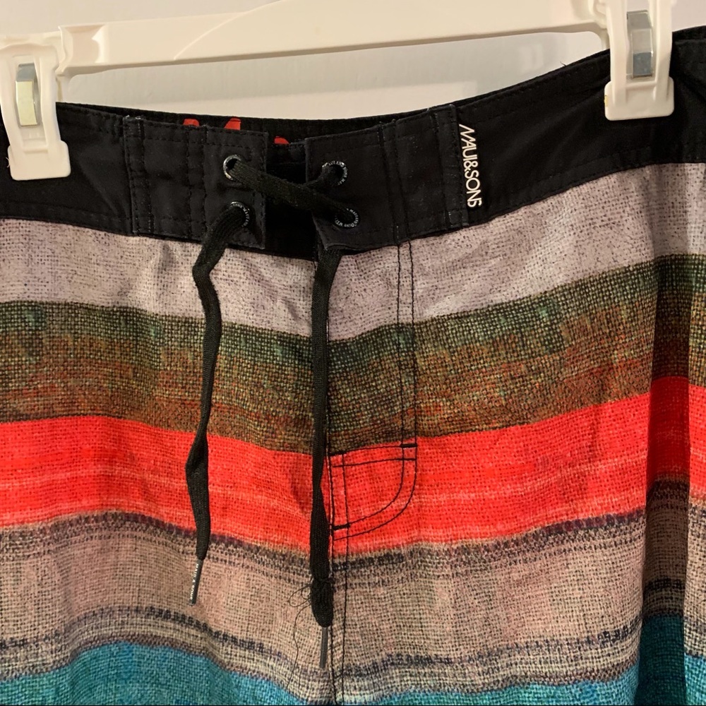 Maui and Sons men’s Swim Shorts size 32 - Picture 2 of 10